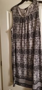 Black and white dress